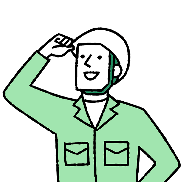 スタッフのイラスト